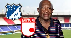 Édgar Perea y equipos bogotanos