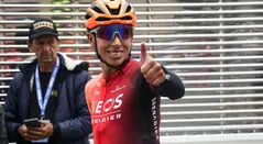 Egan Bernal con el INEOS