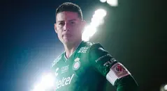 James Rodríguez con Club León