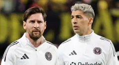 Lionel Messi y Luis Suárez