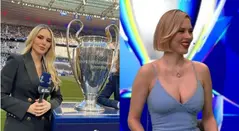 Miroslava Montemayor presentadora de la Champions League