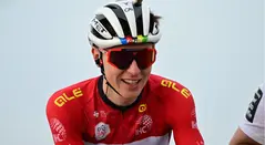 Tadej Pogacar en el UAE Tour 2025
