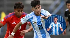 Argentina venció a Chile en el Sudamericano Sub 20