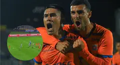 Golazo de Blooming en la Copa Libertadores