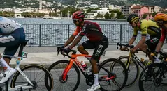 Brandon Rivera, ciclista colombiano en la Vuelta a Andalucía