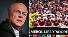 Carlos Antonio Vélez y Santa Fe en Copa Libertadores 2025