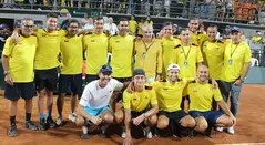 Equipo Colombia Colsanitas en la Copa Davis 2025