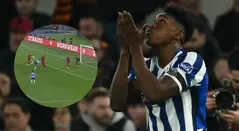 Golazo de Omordion con Porto a la Roma en Europa League