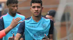 Kendry Páez con la selección de Ecuador