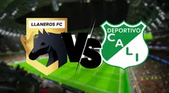 Llaneros vs Deportivo Cali en vivo Liga BetPlay 