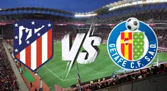 Escudos Atlético de Madrid vs Getafe