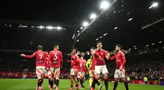 Manchester United celebración