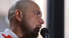Omar Pérez, exfutbolista de Santa Fe