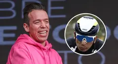 Rigoberto Urán y Nairo Quintana, ciclistas colombianos