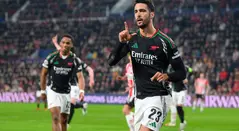 Arsenal aplastó al PSV en Champions: dura goleada en octavos de final