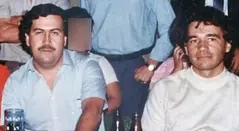 Carlos Lehder y Pablo Escobar