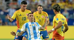 Colombia vs Argentina en la final de la Copa América 2024
