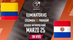 Colombia vs Paraguay en Voces del Deporte
