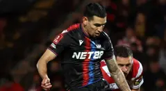 Daniel Muñoz con el Crystal Palace