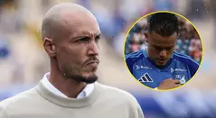 David González y Leonardo Castro con Millonarios