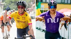 Diana Peñuela y Javier Jamaica, ganadores de la etapa 3 de la Vuelta al Tolima