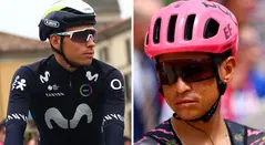 Einer Rubio y Esteban Chaves