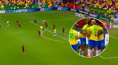 Video del GOL de VINICIUS para el triunfo de Brasil ante Colombia