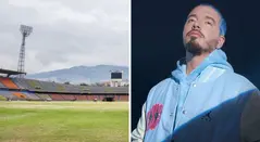 J Balvin inauguró cancha en Medellín