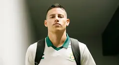 James Rodríguez, futbolista colombiano
