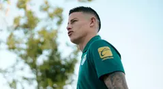James Rodríguez con León