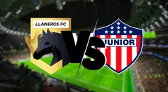 Llaneros vs Junior, Liga Betplay