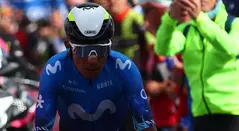 Nairo Quintana con el Movistar