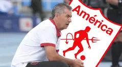 'Polilla' Da Silva con el América de Cali