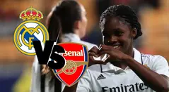 Real Madrid vs Arsenal en la Champions League Femenina