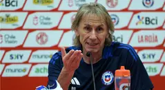 Ricardo Gareca con la selección de Chile