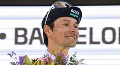 Primoz Roglic en la Vuelta a Cataluña 2025
