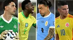 Selecciones de la Conmebol en Eliminatorias al Mundial 2026