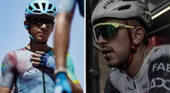 Harold Tejada y Juan Sebastián Molano en la Paris Niza