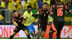 Brasil vs Colombia Eliminatorias Sudamericanas