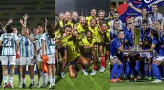 Celebración Fútbol Femenino Sudamericano