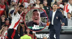 Eduardo Luis protagonizó pelea en Argentina por defender a Borja