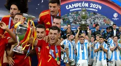 España vs Argentina en la Finalissima