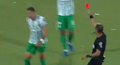 Expulsado Juan José Arias en Nacional vs Medellín