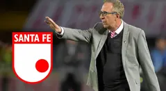 Gerardo Pelusso ya reaccionó a la llegada del posible nuevo técnico de Santa Fe