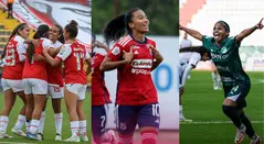 Tabla de goleadoras Liga BetPlay Femenina 2025. 