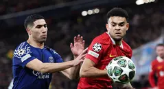 Hakimi y Luis Díaz