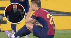 Hansi Flick habló de la lesión de Dani Olmo