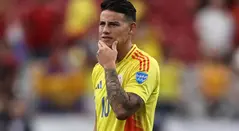 Historial de James Rodríguez con la Selección Colombia enfrentando a Brasil 