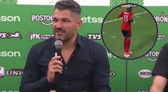 Javier Gandolfi catalogó la jugada de Chaverra como un irrespeto