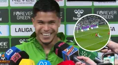 Juan Camilo Hernández habló del gol con Betis a Sevilla 